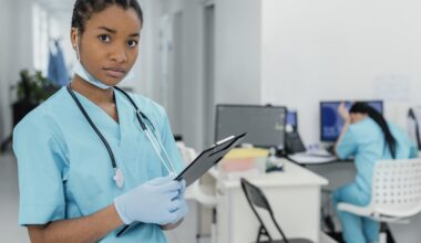 Healthcare assistant in a hospital setting, representing healthcare assistant jobs abroad without experience